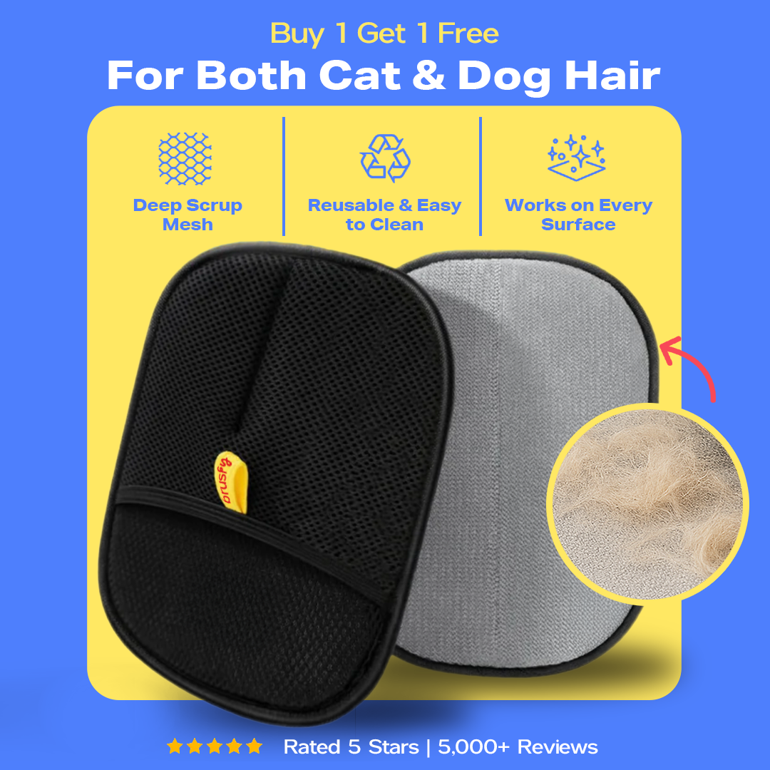 Brusfy™ Pet Hair Remover Glove